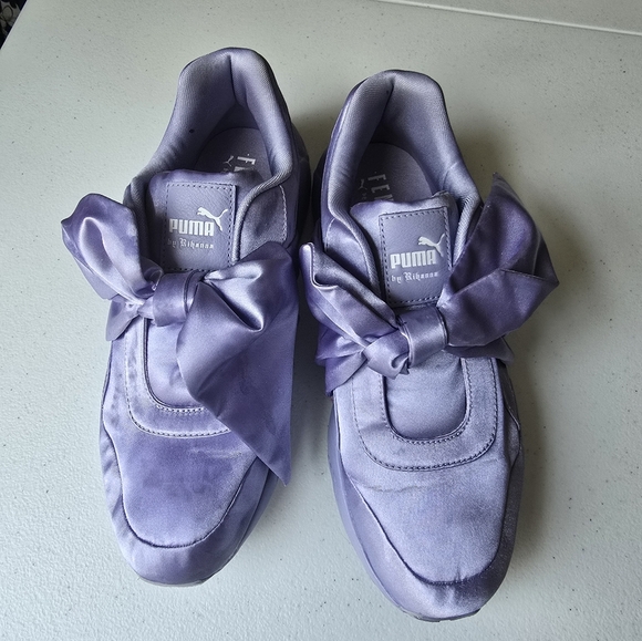 PUMA Fenty By Rihanna Bow Sweet Lavender Women Size 6.5 - Picture 11 of 16